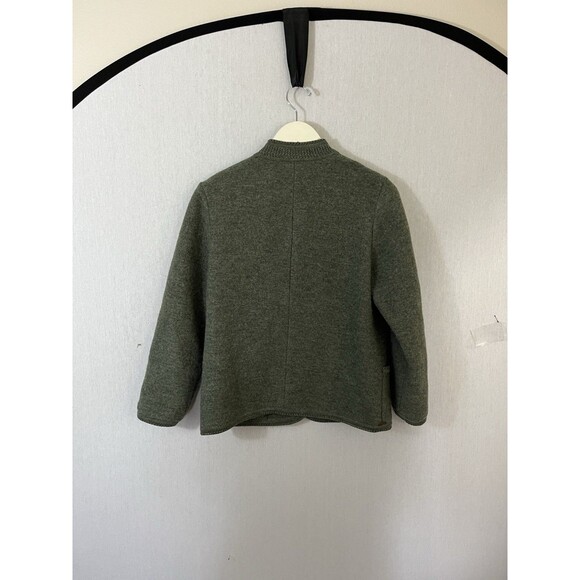 Vintage Boos Loden Green Jacket Made In Austria 100% Wool Trachten - Picture 7 of 9